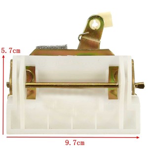 มือจับประตูท้ายรถยนต์มิตซูบิชิ ปาเจโร่ V31 V32 V73 รุ่น MB669338 MR230032 สีขาว วัสดุ ABS อะไหล่ทดแทน - Product Image 1