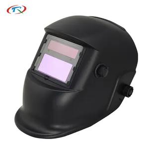 TRQ黑色遮光磨削自动变暗3m Speedglas焊接头盔睫毛膏
