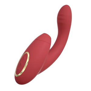 Vibrateur 2-en-1 à succion pour clitoris et point G, Godemiché vibrant à succion pour femmes, Articles érotiques pour adultes - Product Image 3