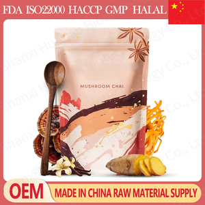 Chai de Hongos con 6 Hongos Adaptógenos para Mejorar la Energía, la Concentración, la Digestión y la Inmunidad: Melena de León, Cola de Pavo, Shiitake, <span class=keywords><strong>Reishi</strong></span> - Product Image 1