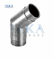 Sus304 316 Angle de rinçage de coude à angle réglable pour rampe d'escalier Raccords de main courante de balustrade en acier inoxydable Connecteurs de tuyaux de tube