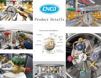 Cylindre de gaz d'oxygène liquide 210L 2.0mpa Lox/Lin/Lar bouteille de Dewar cylindre d'oxygène liquide cryogénique