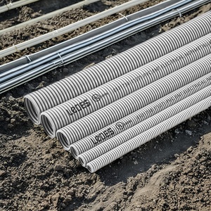 Lszh Electrical 20mm ondulé PVC et HDPE <span class=keywords><strong>Conduit</strong></span> <span class=keywords><strong>flexible</strong></span> Conduits et raccords pour câblage électrique - Product Image 5