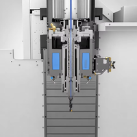 Mandrin CNC BT40 12000 tr/min à entraînement par courroie pour centre d'usinage vertical