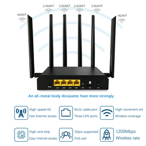 Cat4 Cat6 Cat12 4G Router Dual-Band 2.4G + 5.8G LTE 4G Router Với Sim Thẻ Wifi 2.4G 300Mbps Di Động <span class=keywords><strong>Internet</strong></span> WPS Cho Nhà Sử Dụng - Product Image 2