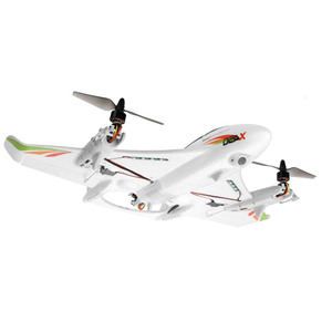 Avión Acrobático <span class=keywords><strong>WLtoys</strong></span> <span class=keywords><strong>X450</strong></span> 3D 6CH sin Escobillas EPO, Planeador Rc 2.4G de Ala Fija con Luz LED - Product Image 5