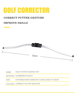 Corrector DE ACCIÓN DE Golf, Putter, Corrector de postura de swing de Golf, ayuda para entrenamiento de Golf - Product Image 6
