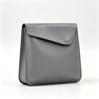 Housse d'ordinateur portable verticale en cuir PU résistante aux chocs pour ordinateur portable de 17,3 pouces