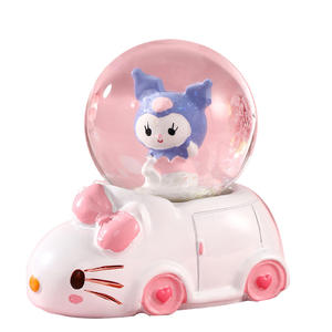 ลูกบอลคริสตัลเรืองแสงลายการ์ตูน CAPY BARA ดีไซน์<span class=keywords><strong>ส</strong></span>ร้าง<span class=keywords><strong>ส</strong></span>รรค์หลากหลายแบบ ขายส่ง ของตกแต่งน่ารักลายเกล็ดหิมะ ของขวัญสำหรับนักเรียน เด็กๆ - Product Image 5