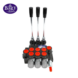 Commande directionnelle hydraulique à joystick pour mini-excavatrice, multi-voies P40 P60 P80 P120, 5 bobines, 3 voies - Product Image 3