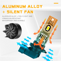 Ampoule de phare de voiture DC 12V 32W 4000LM 6000K H1 H3 H4 HB2 9003 H7 H11 9005 HB3 9006 HB4 9012, phare antibrouillard LED pour voiture 3570