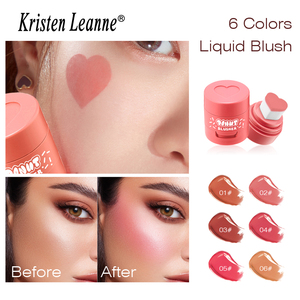 Fard à joues liquide naturel nude en velours en forme de beignet Kristen Leanne Love Air Cushion Stamp Sponge Seal - Product Image 3