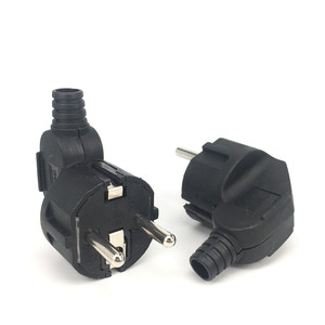 <span class=keywords><strong>Enchufe</strong></span> <span class=keywords><strong>de</strong></span> conector Schuko <span class=keywords><strong>DE</strong></span> LA UE 16A ángulo 90 Dergee macho redondo 2 pines cable <span class=keywords><strong>de</strong></span> extensión <span class=keywords><strong>de</strong></span> cableado adaptador <span class=keywords><strong>de</strong></span> <span class=keywords><strong>enchufe</strong></span> - Product Image 1