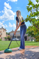 Nettoyeur haute pression électrique LAVOR Run Extra 145 avec nettoyeur de roues, pulvérisateur d'eau pour l'élimination de la rouille, nettoyage à l'eau froide