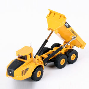 Mini Alloy Dump Truck KDW 1:87scale Diecast Metal Simulation Dumper <strong>Lorry</strong> Engineering Truck <strong>Toys</strong> for Kids - Product Image 5
