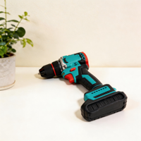 Perceuse électrique sans fil sans balais tout métal 21V 4.0Ah avec batterie au lithium anti-vibration pour la construction