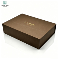 Custom logo Luxury Paperboard Rigid Boxes with Varnishing A4/A5/A6 Sizes Magnetic Closure Gift Box with Inserts