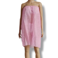 Peignoir de bain jetable non tissé multicolore pour spa, salon de beauté, hôtel, etc.