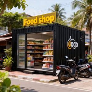 Boutique conteneurisée mobile sur mesure, supermarché, cuisine, atelier, <span class=keywords><strong>magasin</strong></span> de proximité, à vendre - Product Image 3