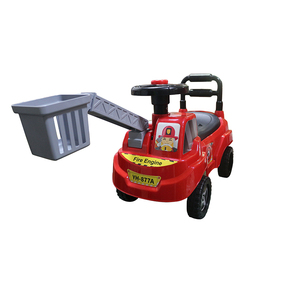 Kids <strong>Car</strong> for Toys Foot to Floor Fire Engine Sliding Bb Sound Multi Color Options - Product Image 5