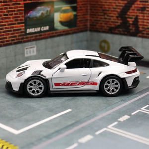 รถของเล่นโมเดล Porsche 911 GT3 RS ขนาด 1:36 ของ <span class=keywords><strong>RMZ</strong></span> <span class=keywords><strong>City</strong></span> สำหรับเด็ก รถแข่งขนาดจิ๋ว ล้อหมุนได้ ดึงหลังวิ่งได้ ผลิตจากโลหะหล่อขึ้นรูป เหมาะสำหรับสะสมหรือเป็นของขวัญ - Product Image 4