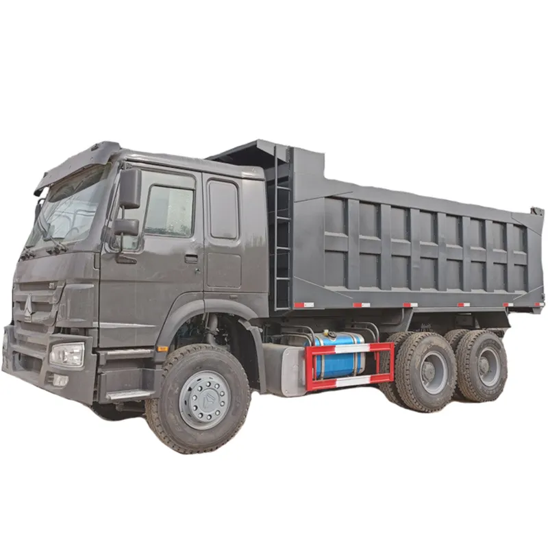 Hot Selling Used 10 Tyres Sinotruk Howo 6x4 Left Hand Drive 371HP Dump Trucks For Ivory Coast With Low Price