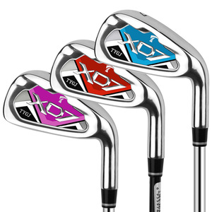 Ensemble de fers de golf de luxe modernes, personnalisés pour droitiers, en alliage de zinc de haute qualité, usinés CNC par pressage à chaud - Product Image 1