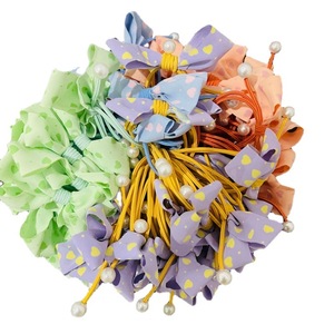 Coleteros para Niñas, Lazos para el Cabello, Moños, Coletero para Niñas, Coletero para Cola de Caballo, Estilo Princesa - Product Image 1