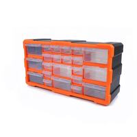 Caja de Herramientas Vertical Ahorradora de Espacio con Cajones Multicapa de Diferentes Tamaños, Organizador de Tornillos y Piezas Pequeñas Electrónicas