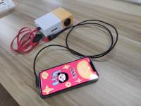 Mini-projecteur LCD couleur noire, YG300, le plus vendu n ° 2022