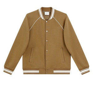 Nueva Sudadera de Béisbol de 380g, Color Sólido, Corte Holgado para Hombre y Mujer, Otoño e Invierno, Chaqueta Deportiva de Béisbol - Product Image 5