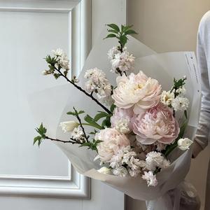 Papier de soie translucide pour emballage floral, papier calque mat givré pour bouquets, matériel d'emballage floral, fournitures pour fleuristes - Product Image 5