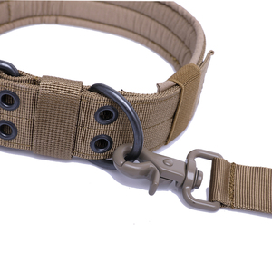 <span class=keywords><strong>Collar</strong></span> Táctico para Perro de Alta Calidad, Resistente al Desgaste, de Nailon y Algodón Ecológico, Ajustable y Personalizable para Entrenamiento - Product Image 3