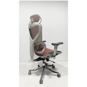 Ergonomic Ghế văn phòng có thể điều chỉnh tựa đầu bifma chứng nhận lưới nhân viên Ông Chủ ghế nhà sử dụng PU Vải bọt sắt Nylon nhôm - Product Image 4