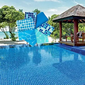 Villa Pool Anti-UV-Beständigkeit gegen Wetter PVC Schwimmbad Liner