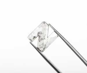 Diamante Cultivado en Laboratorio de 2.03 CT, 10.0 X 9.0 MM, Corte Sal y Pimienta, Forma de N, Certificado IGI, para Joyería - Product Image 2