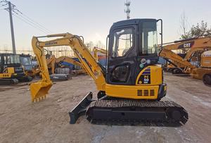 เครื่องจักรแบบเคลื่อนที่บนดินรถขุดขนาดเล็ก PC50 Komatsu ประสิทธิภาพสูงสภาพดี - Product Image 4