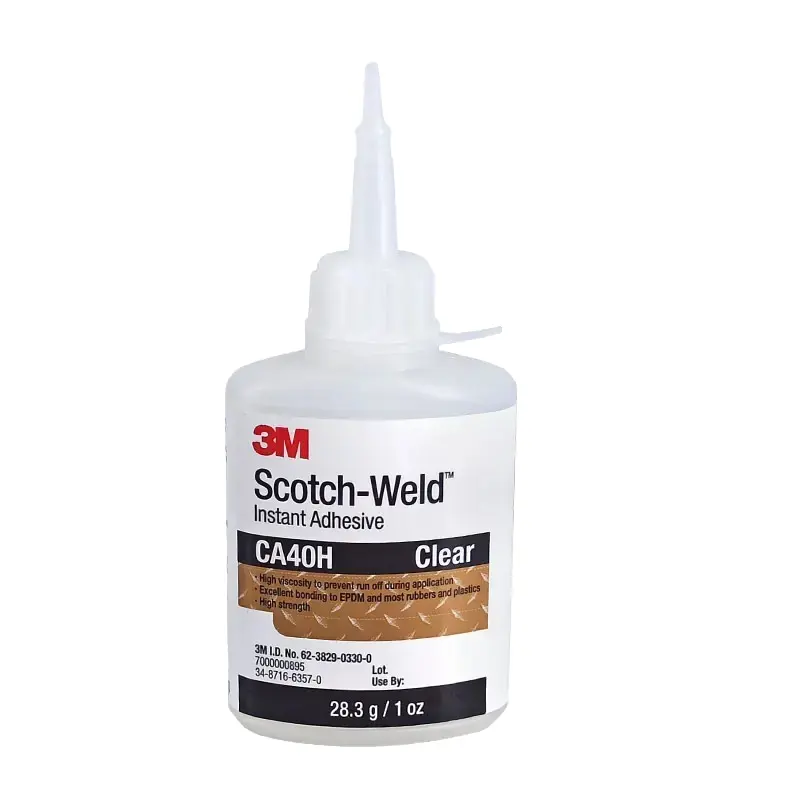 3MCA40 Scotch-Weld Instant Fast Adhesive Glue Efficiently Bonds Plastic Rubber Leather Construction Faster Set Acrylic sealant