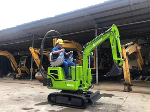 Miniexcavadora Micro Compacta de 1 Tonelada y 1.2 Toneladas con Orugas de Goma para Carreteras y Agricultura - Product Image 5