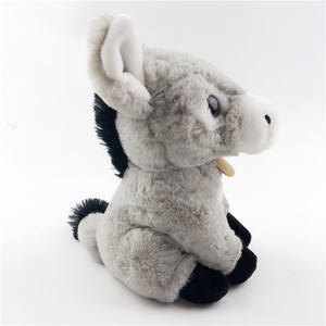 2025 New Design Gray Little <strong>Donkey</strong> <strong>Plush</strong> <strong>Toy</strong> - Soft Stuffed Animal for Baby Gift, Nursery Decor - Product Image 3