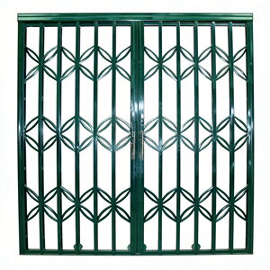 Griglia di sicurezza moderna per finestre in ferro battuto, protezione scorrevole in acciaio inossidabile <span class=keywords><strong>con</strong></span> <span class=keywords><strong>serratura</strong></span>, robusta e resistente alla corrosione - Product Image 1