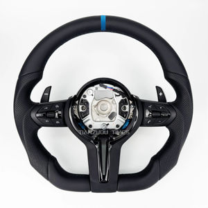 Volant personnalisé en cuir BMW Série F M Sport F06 F56 X3 F25 F33 X1 F48 F10 F34 <span class=keywords><strong>Gt</strong></span> F02 F87 M2 Série 1 F20 F16 F48 - Product Image 1