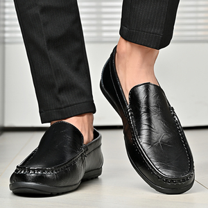 8077 Grande Taille Hommes Chaussures <span class=keywords><strong>Bateau</strong></span> Décontractées en Cuir Véritable Style Marche - Product Image 6