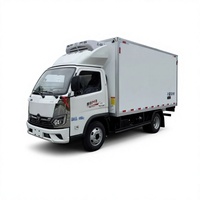 Nouveau camion frigorifique léger Foton Aoling M-Car 3,8 m, 4 tonnes, diesel, manuel, Euro 6, véhicule de chaîne du froid pour livraison alimentaire