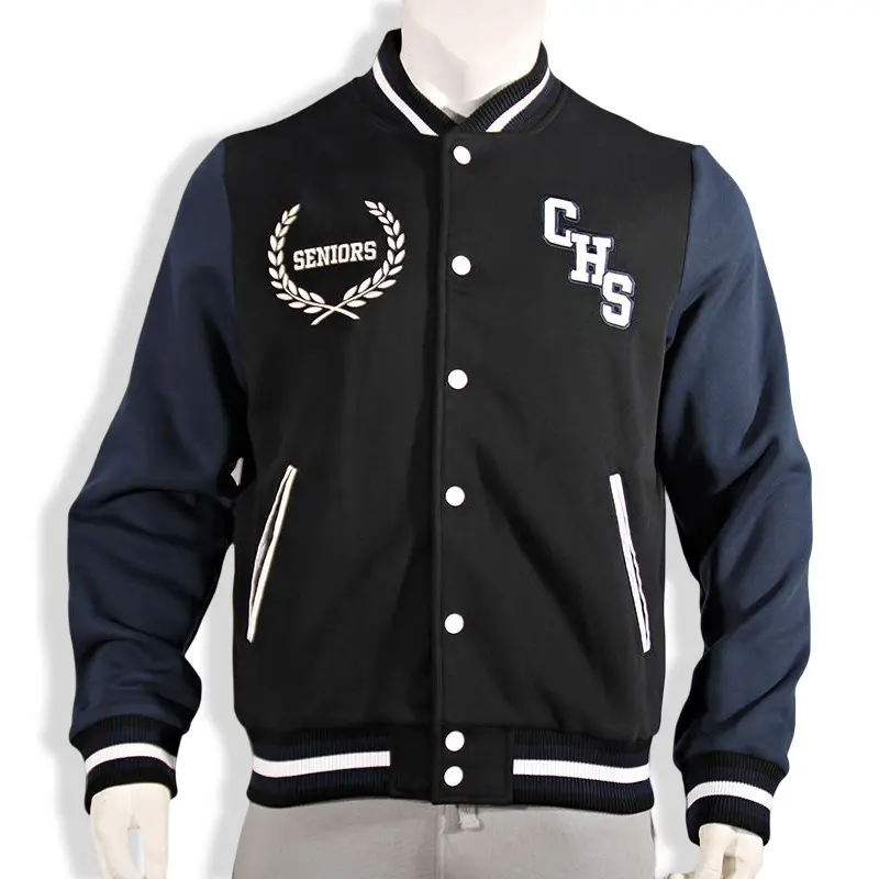 College Patch Detail Sublimation Baddies Only Patches Toddler Long Arms Mens Sleeves Bomber Reversible Varsity Jacket