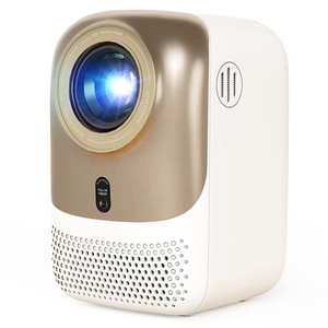 Proyector LED LCD con Sistema Android Mini de Nuevo Diseño CRE, Compatible con 4K, WiFi Integrado, 4000 Lúmenes, Estéreo HIFI para Oficina Portátil y <span class=keywords><strong>Hogar</strong></span> - Product Image 1
