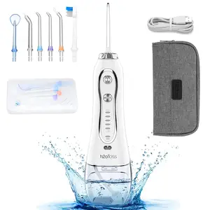 H2ofloss 2023 휴대용 물 Flosser 공장 도매 구강 세정기 치아 청소 구강 관개 물 flosser