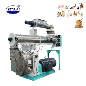 YUDA SZLH508 5-20ton/h cincin granulator umpan Hewan mesin pengolahan partikel penggiling pelet mati