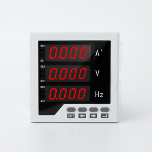96*96 Mét RP-UIF33 Chất lượng cao LED hiển thị Single-phase Vôn kế Ampe kế tần số <span class=keywords><strong>Meter</strong></span> RS485 kỹ thuật số Bảng điều chỉnh <span class=keywords><strong>Meter</strong></span> - Product Image 1