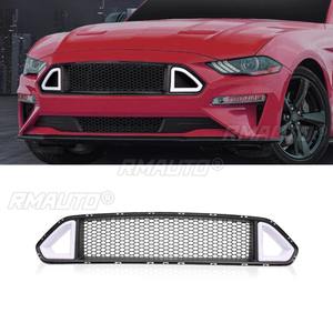 Parrilla Delantera para Auto, Parrilla Deportiva Compatible con Ford Mustang 2015-2017, Kit de Carrocería, Accesorios para Auto - Product Image 1